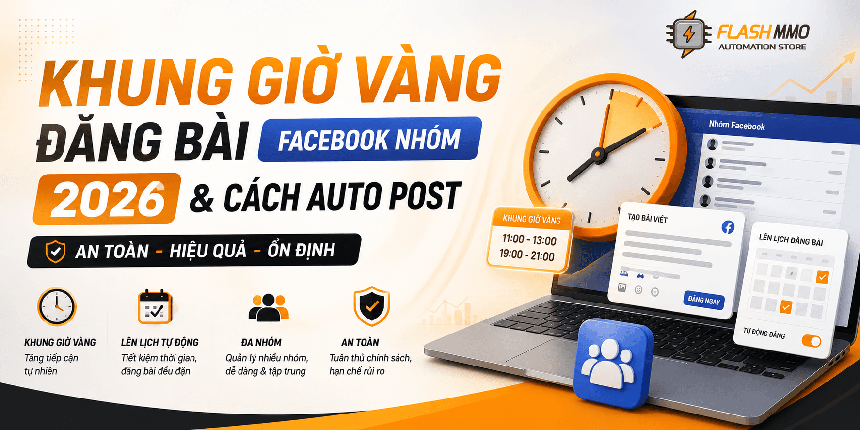 Golden Hours for Facebook Group Posting 2026 & Safe Auto Post Guide