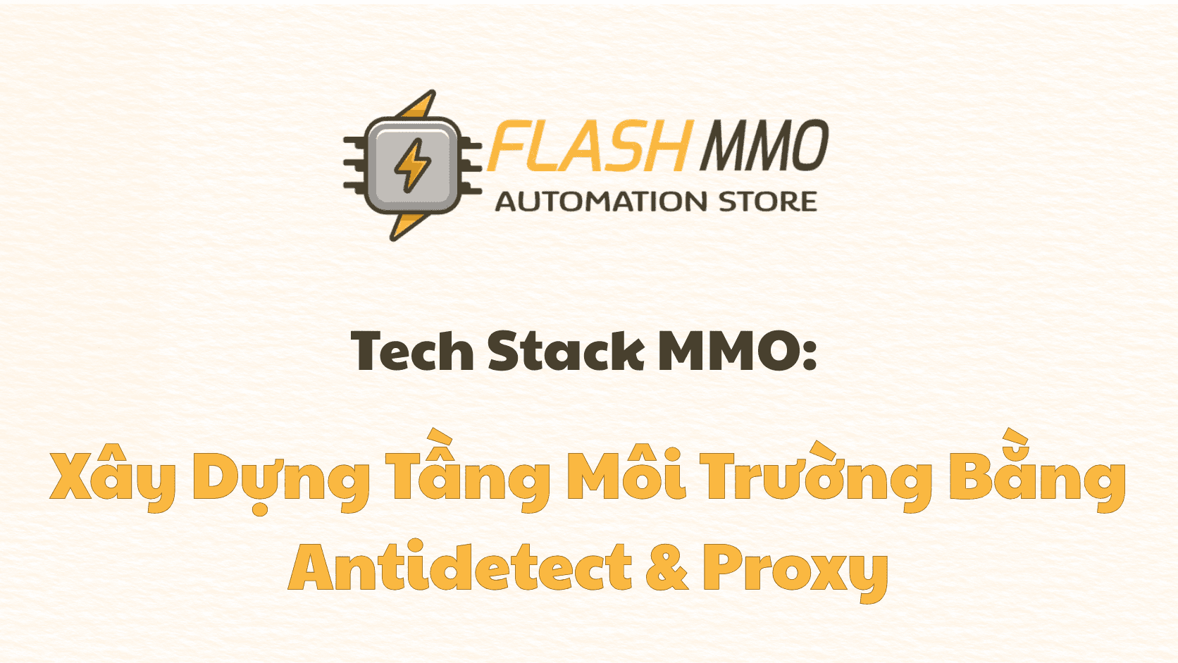 Tech Stack MMO (Phần 1): Tầng Môi Trường — Nền Móng Sống Còn Của Hệ Thống