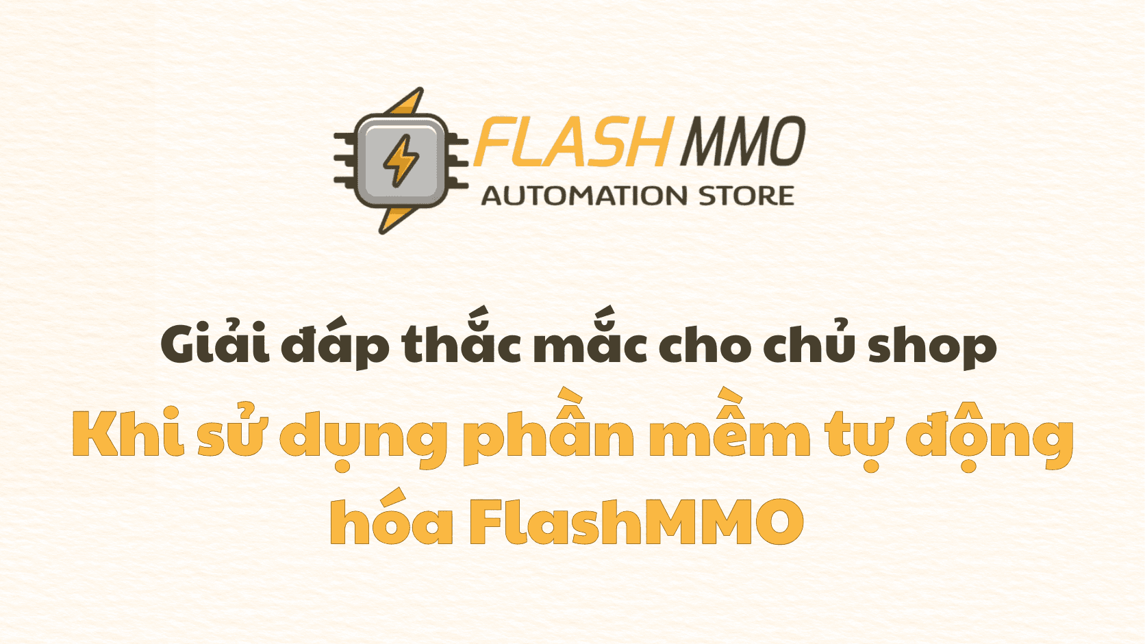 Giải đáp lo ngại của chủ shop về hệ thống hỗ trợ vận hành