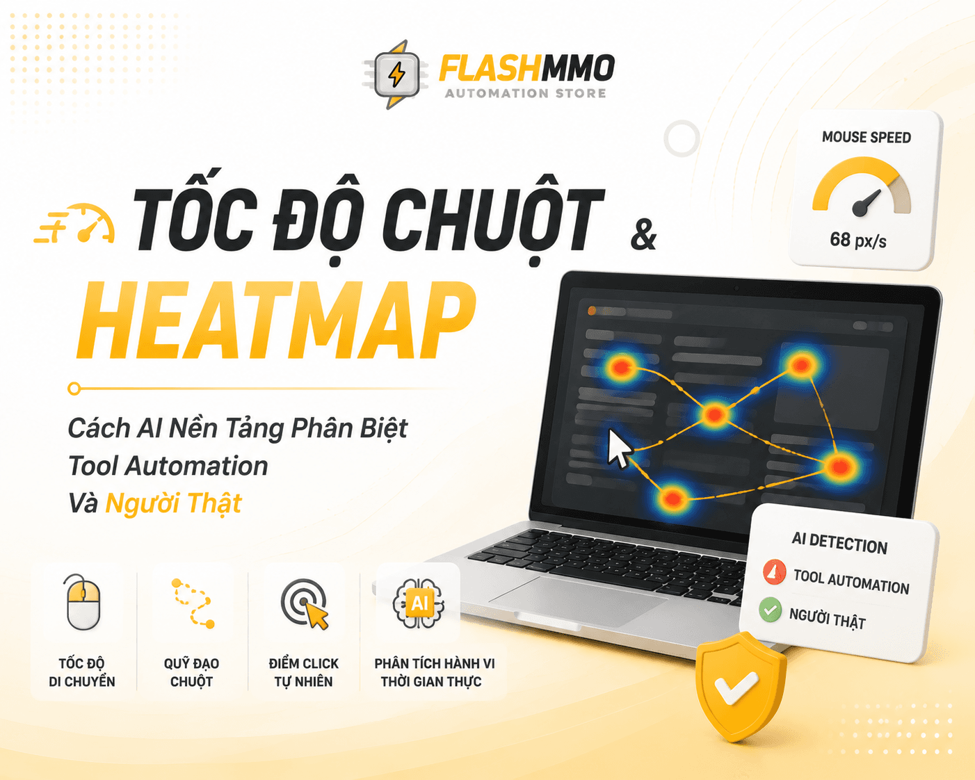 Mouse Speed & Heatmaps: How Platform AI Distinguishes Between Automation Tools and Real Humans