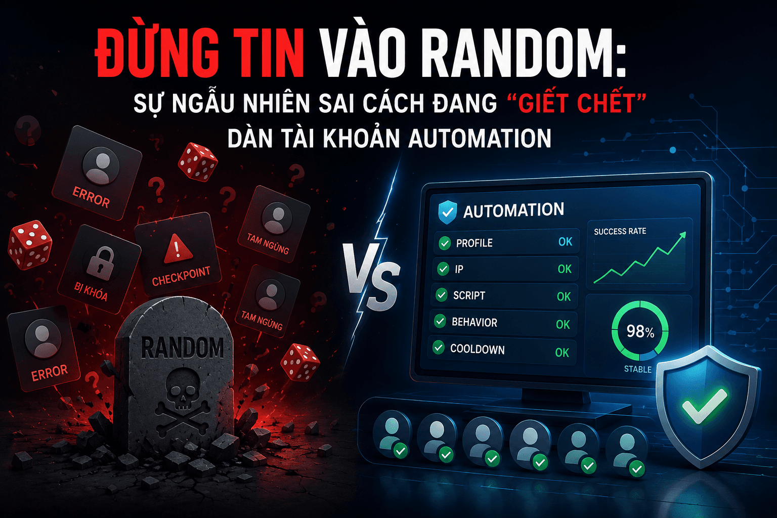 Don't Trust "Random": How Incorrect Randomness Destroys Automation Accounts