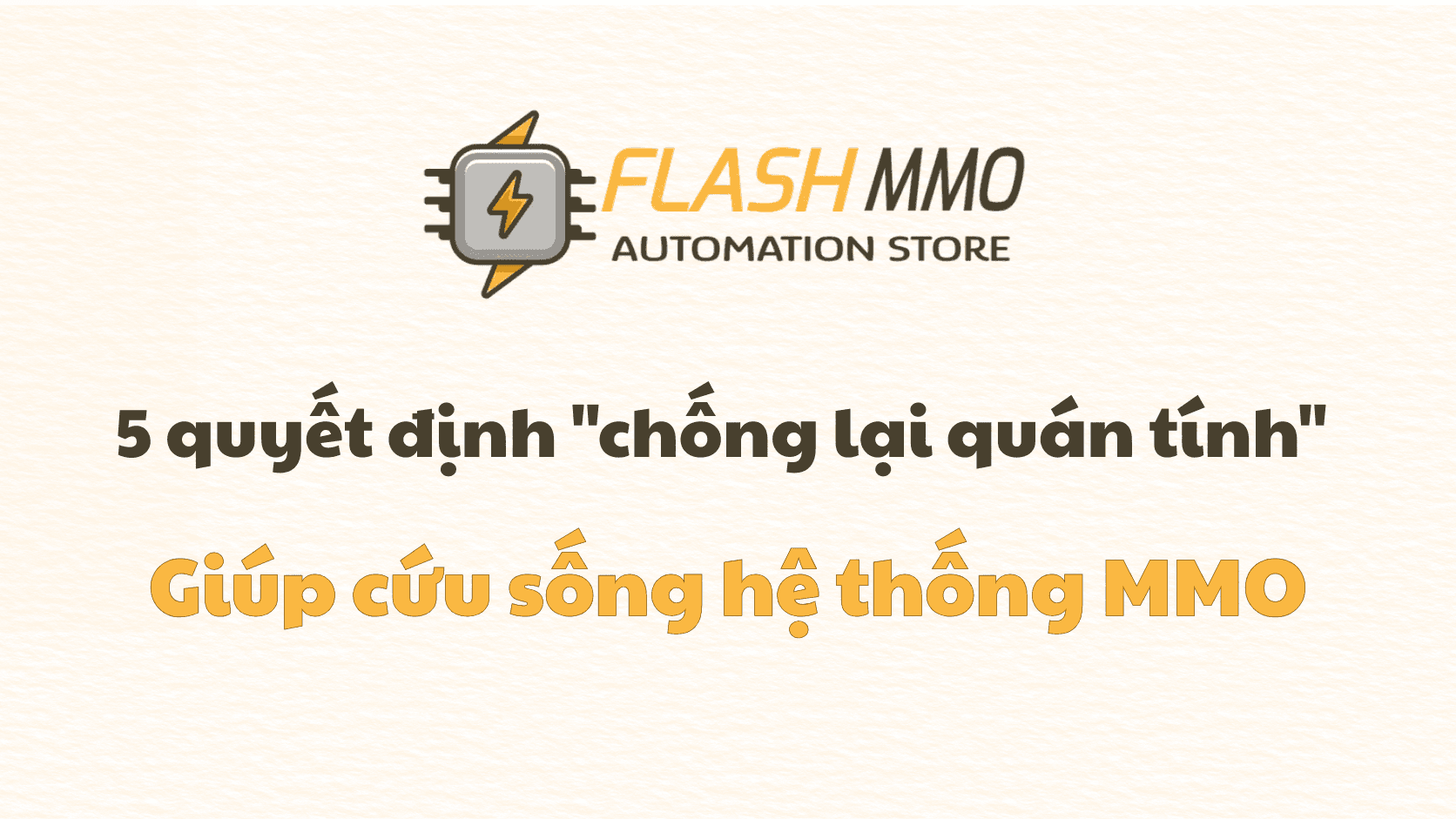 Quyết Định Điều Chỉnh Giữa Chừng: Bản Lĩnh Quản Trị Hệ Thống MMO Theo Dữ Liệu