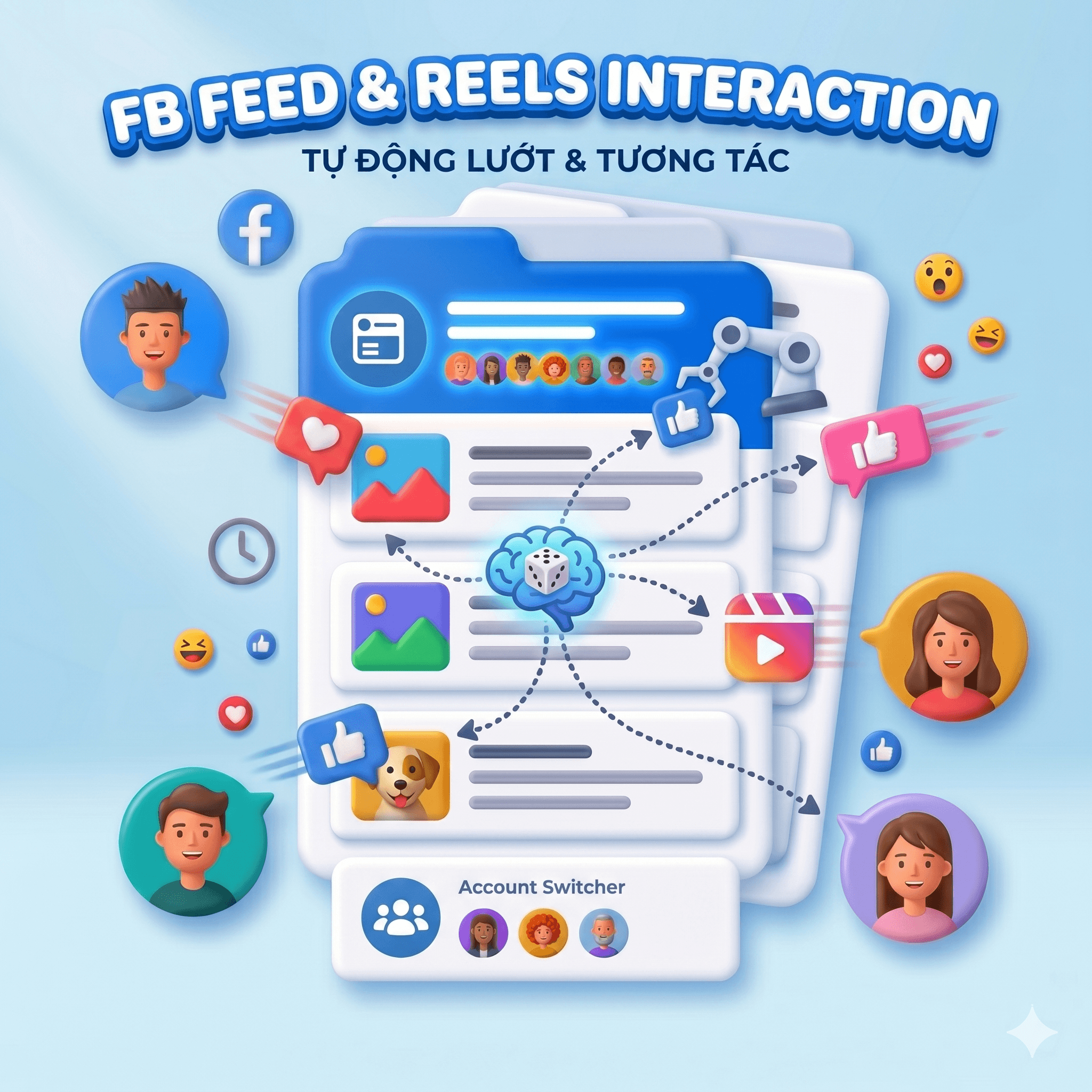 FB Smart- Lướt Newsfeeds Tự Động 