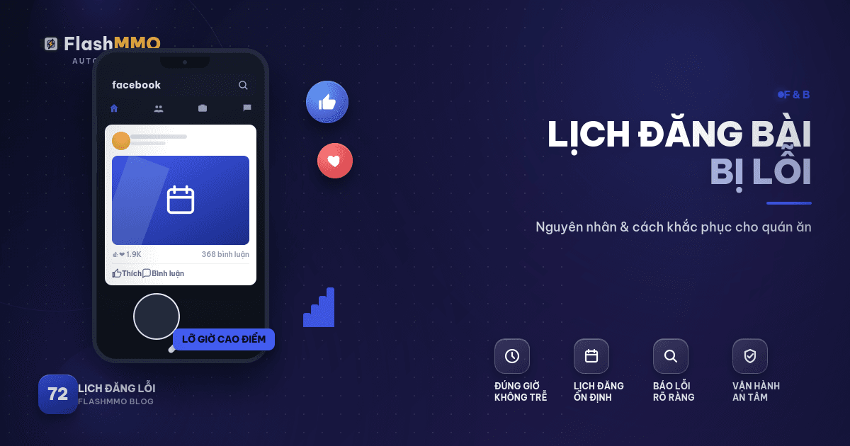 Lên Lịch Đăng Bài Bị Lỗi: Nguyên Nhân Và Cách Khắc Phục Cho Quán Ăn