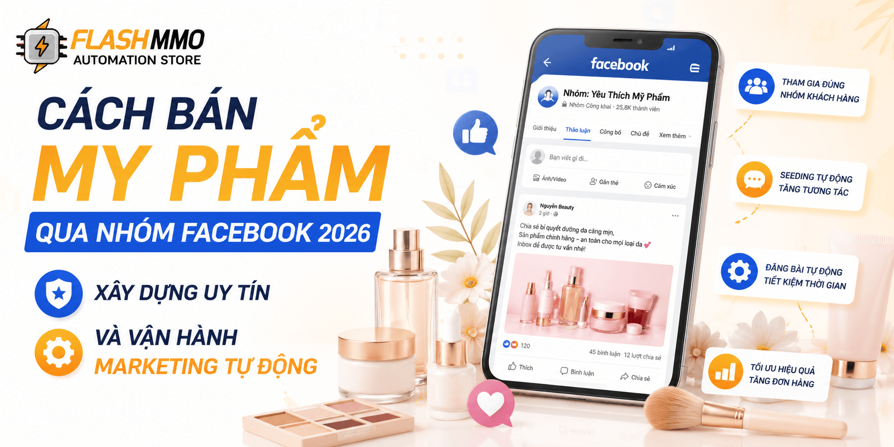How to Sell Cosmetics via Facebook Groups in 2026: Building Trust and Operating Automated Marketing