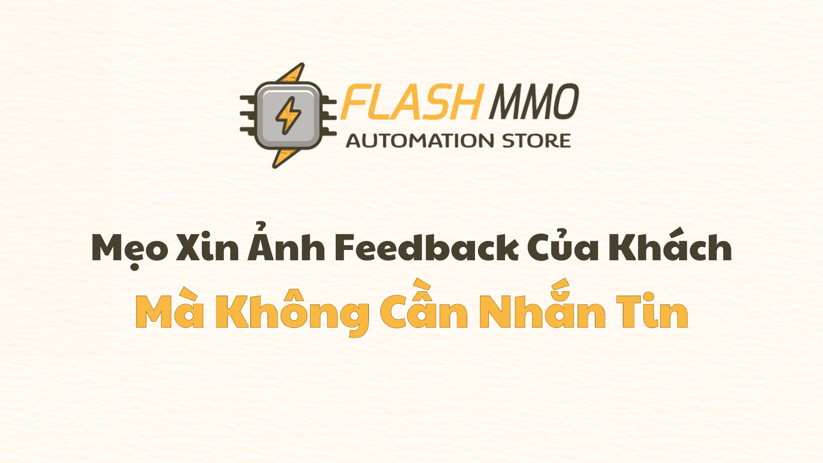 Mẹo Xin Ảnh Feedback Quần Áo: Để Khách Tự Gửi Mà Không Cần Nhắn Tin Nài Nỉ